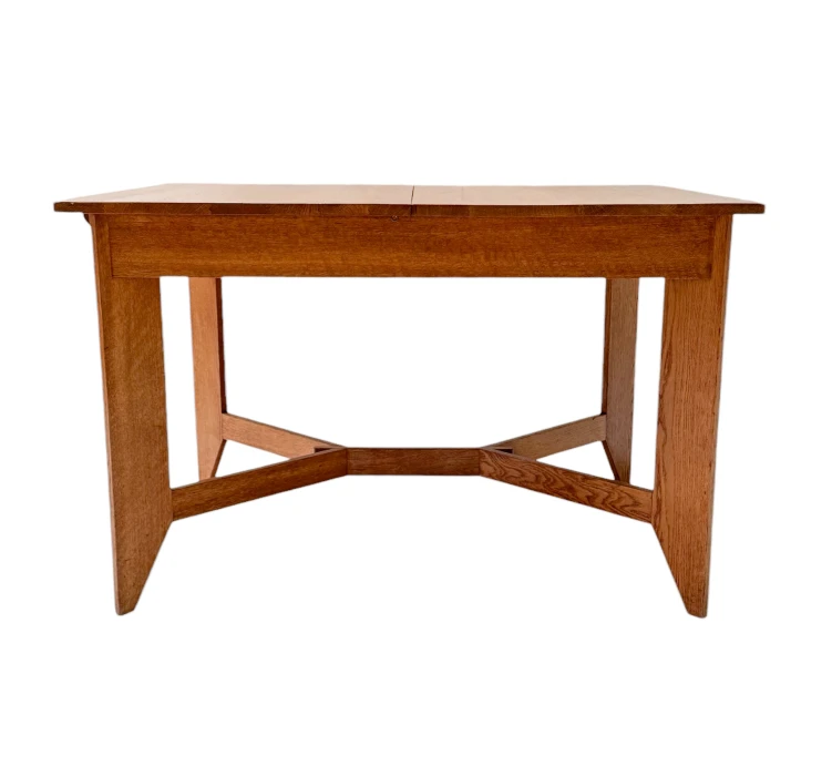 Hendrik Wouda Art Deco Modernist Extending Dining Room Table for Pander, 1924